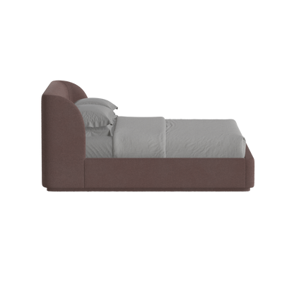 Giacomo Double Bed with Wide Panelled Headboard