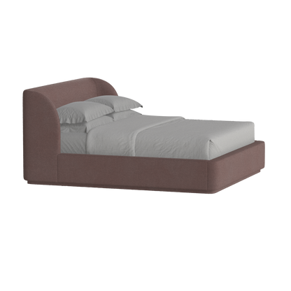 Giacomo Double Bed with Wide Panelled Headboard