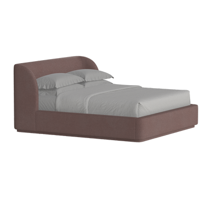Giacomo Double Bed with Wide Panelled Headboard