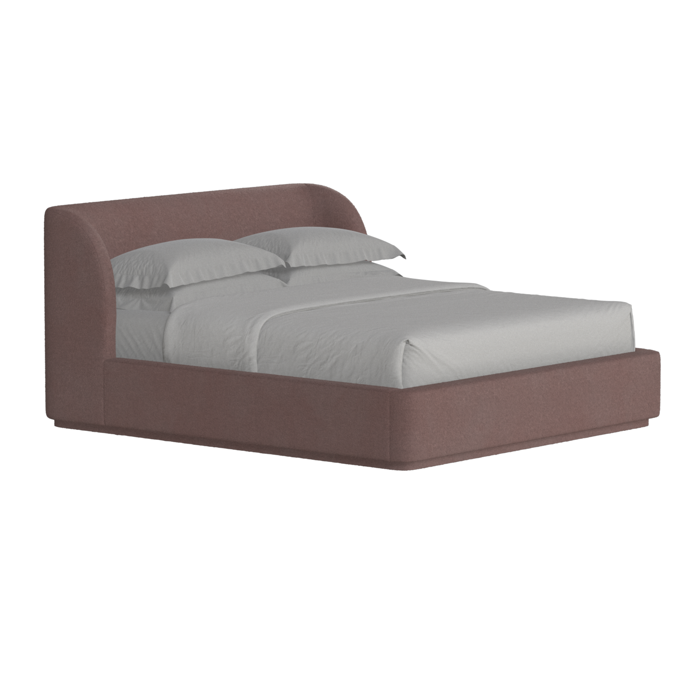 Giacomo Double Bed with Wide Panelled Headboard