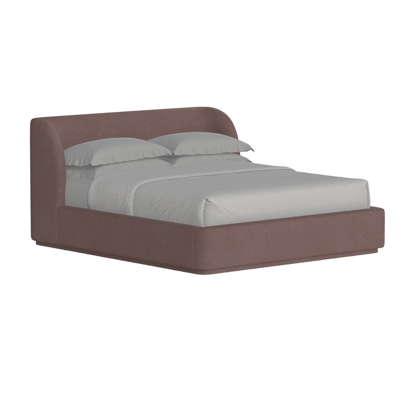Giacomo Double Bed with Wide Panelled Headboard