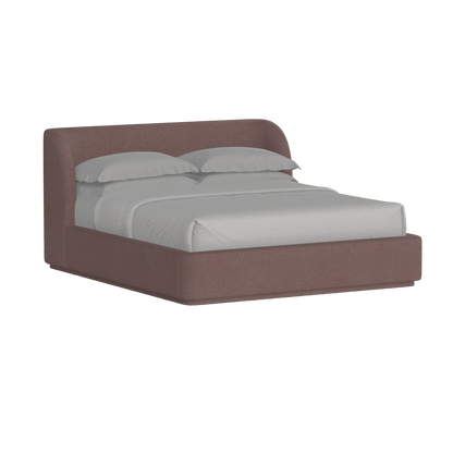 Giacomo Double Bed with Wide Panelled Headboard