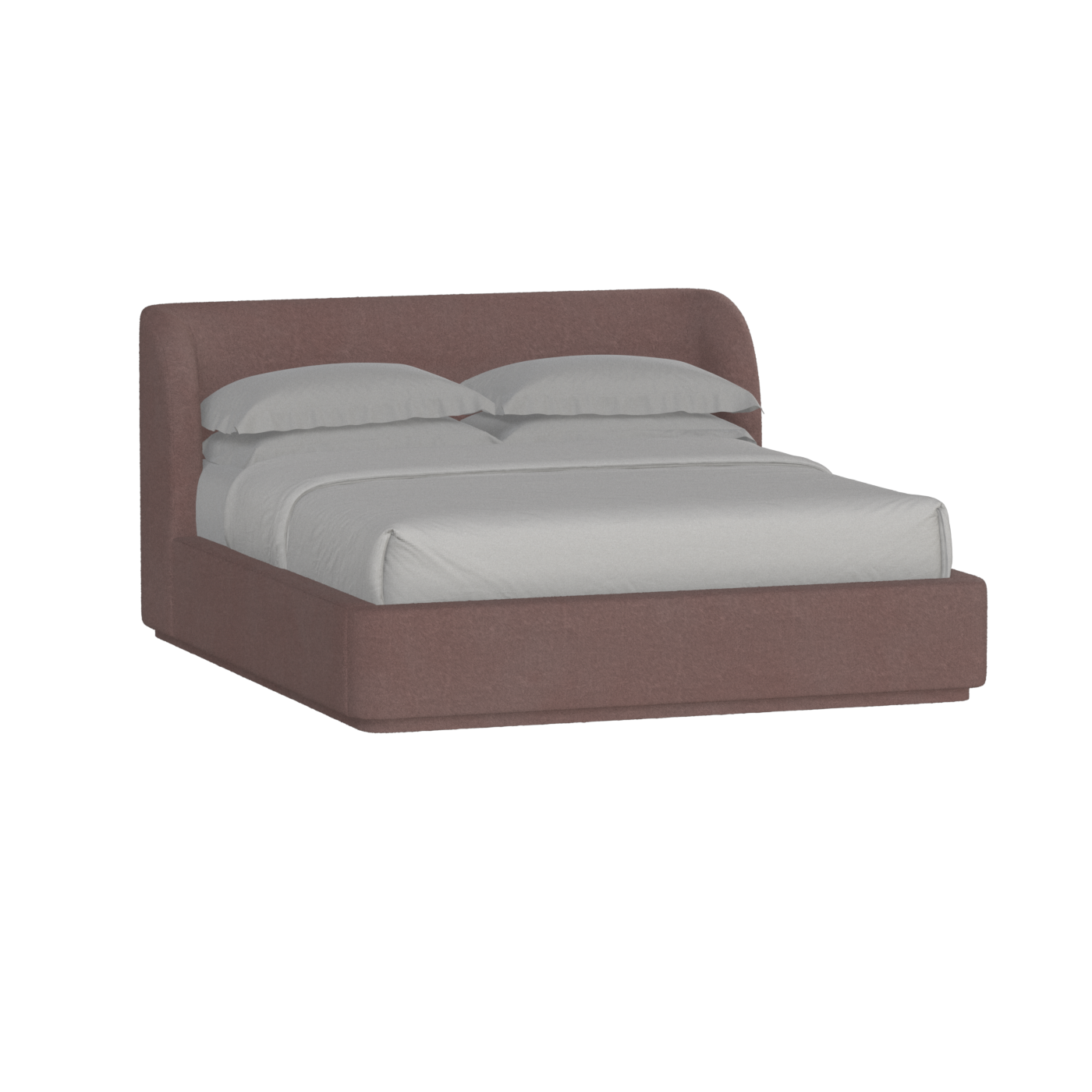 Giacomo Double Bed with Wide Panelled Headboard