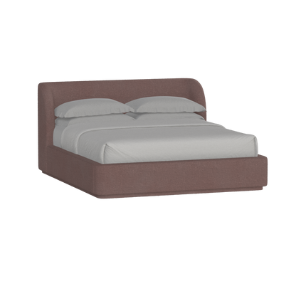 Giacomo Double Bed with Wide Panelled Headboard