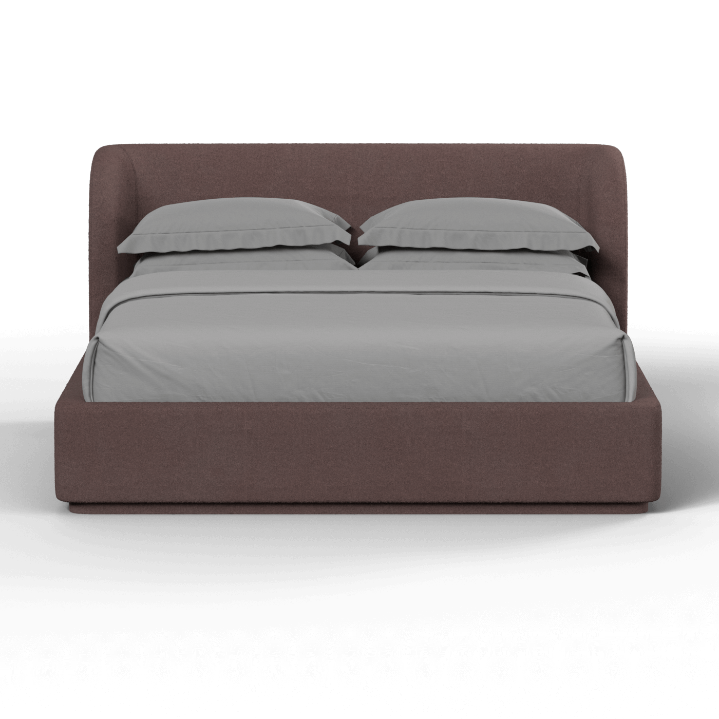 Giacomo Double Bed with Wide Panelled Headboard
