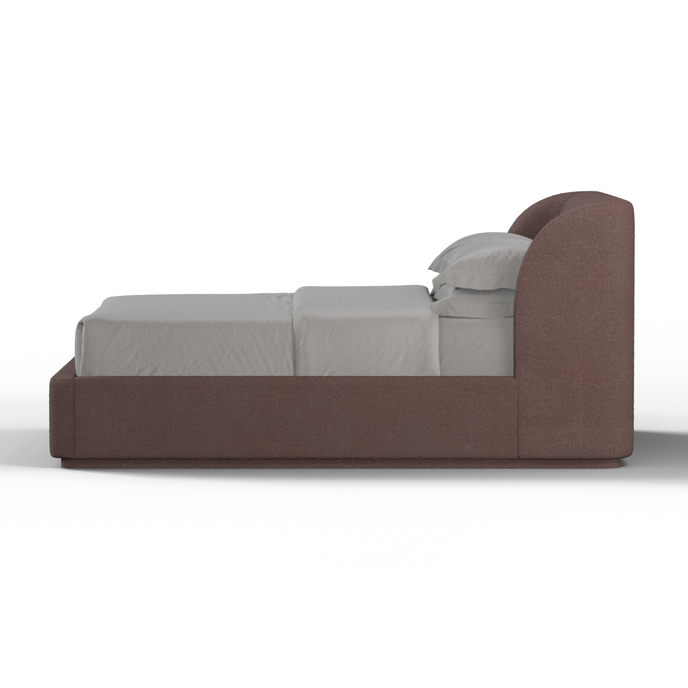Giacomo Double Bed with Wide Panelled Headboard