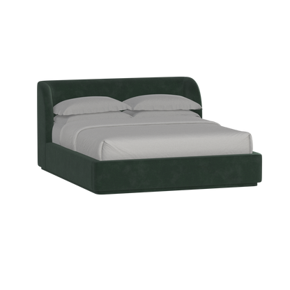 Giacomo Double Bed with Wide Panelled Headboard