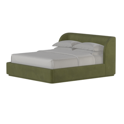 Giacomo Double Bed with Wide Panelled Headboard
