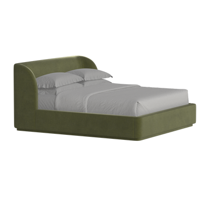 Giacomo Double Bed with Wide Panelled Headboard