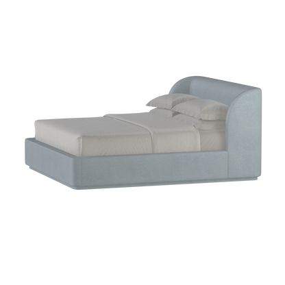 Giacomo Double Bed with Wide Panelled Headboard