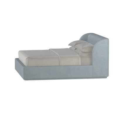 Giacomo Double Bed with Wide Panelled Headboard