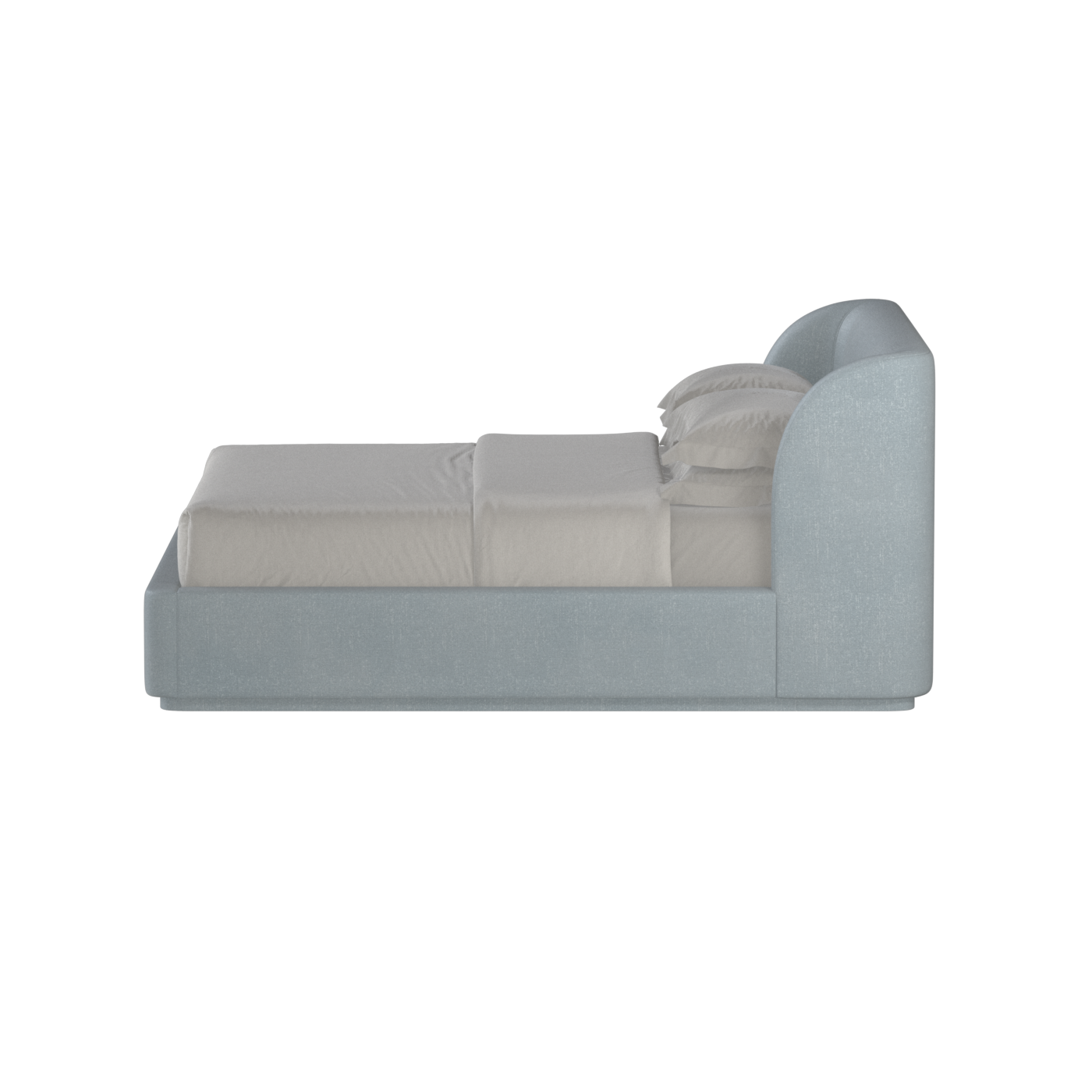Giacomo Double Bed with Wide Panelled Headboard