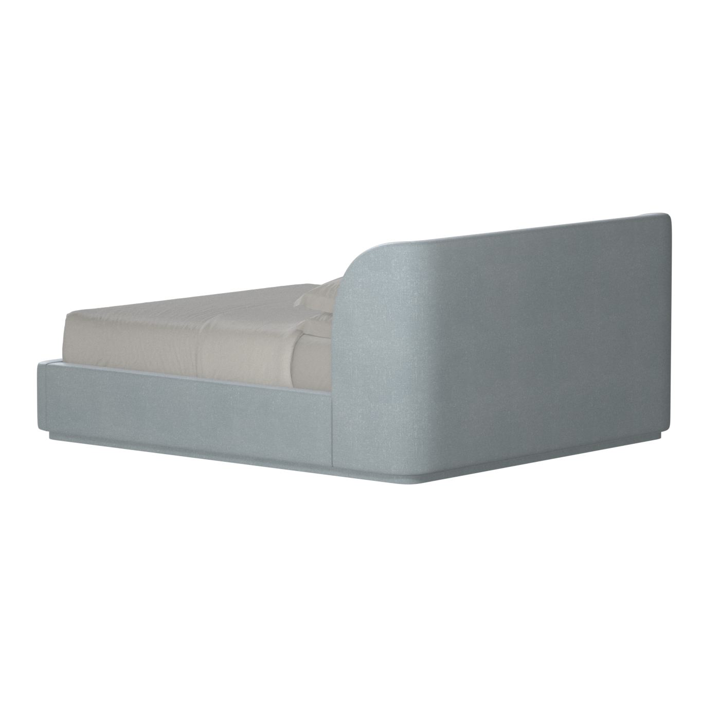 Giacomo Double Bed with Wide Panelled Headboard