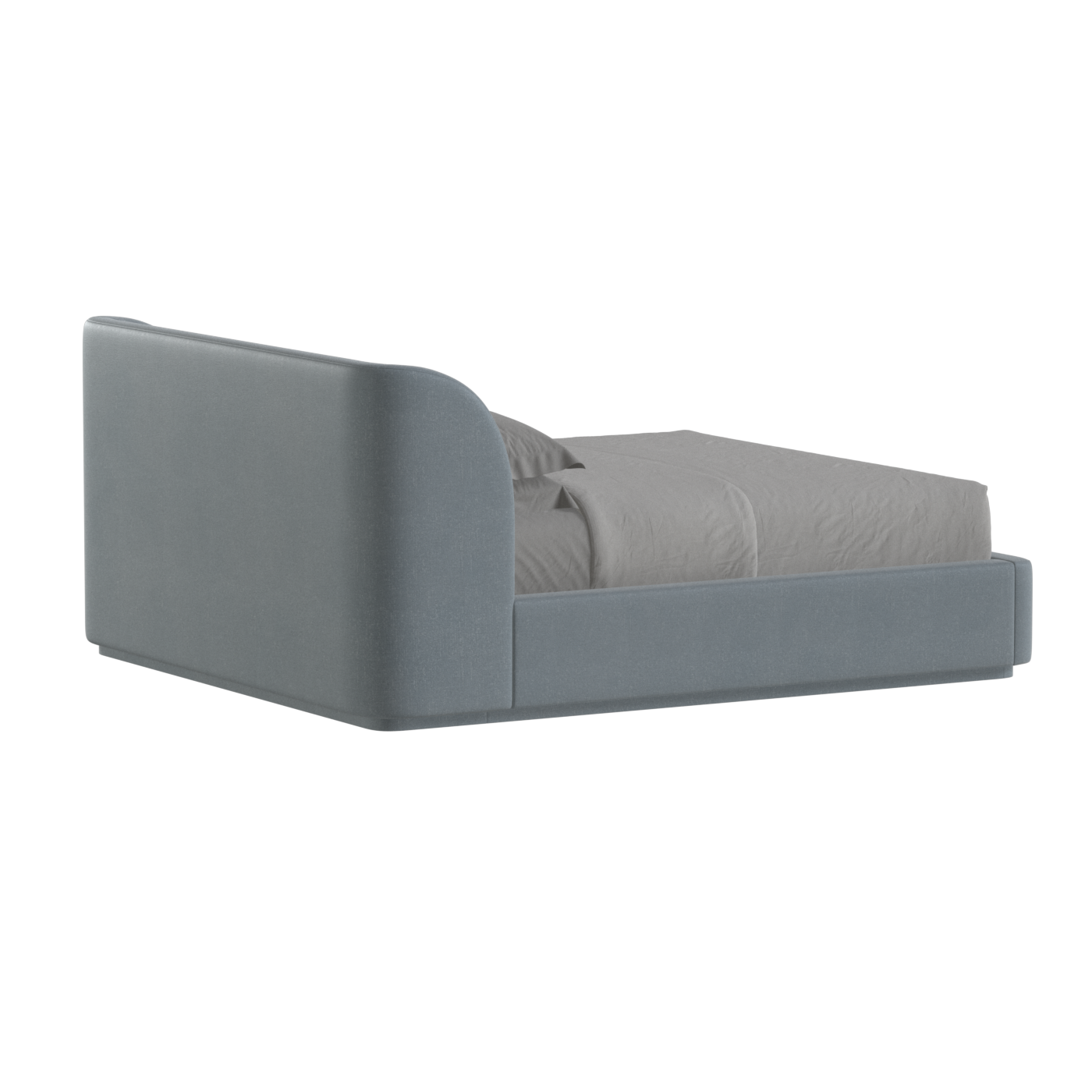 Giacomo Double Bed with Wide Panelled Headboard