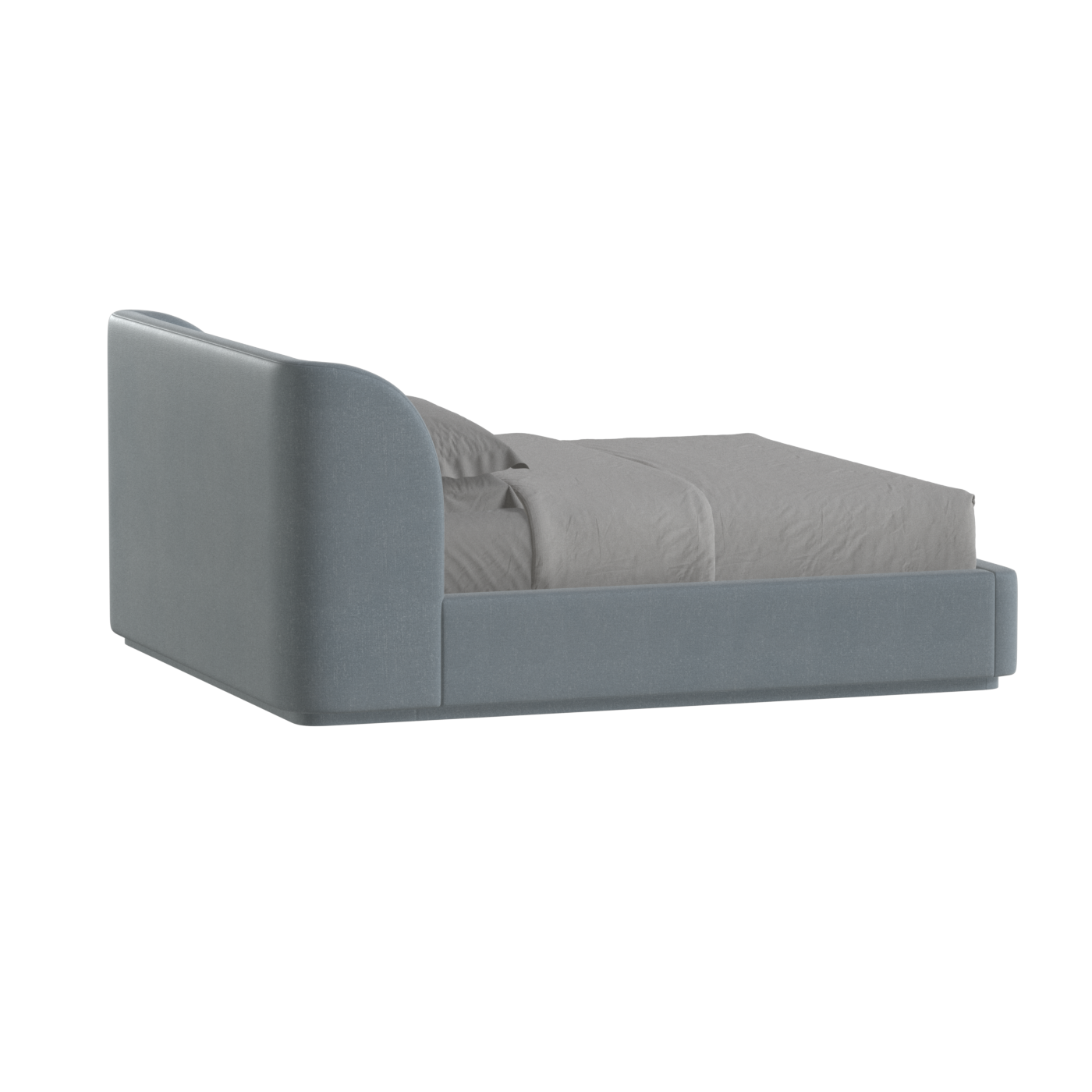 Giacomo Double Bed with Wide Panelled Headboard