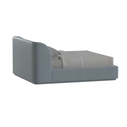 Giacomo Double Bed with Wide Panelled Headboard