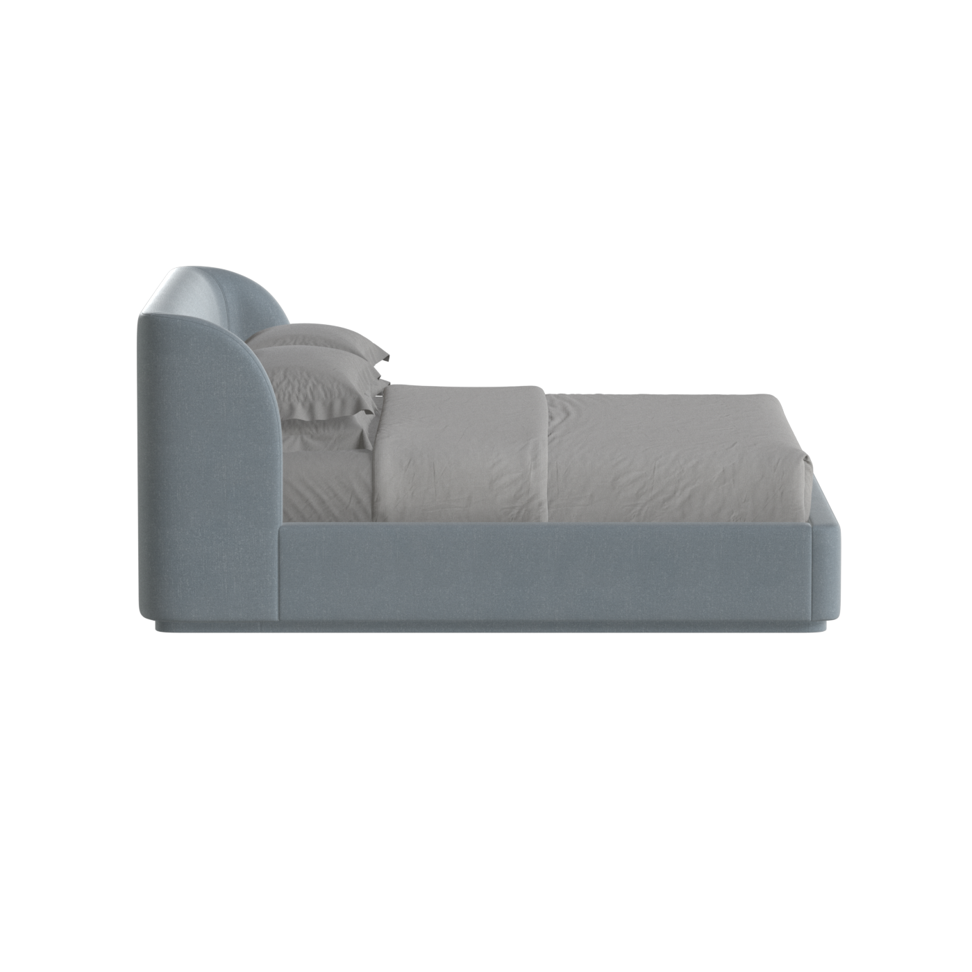 Giacomo Double Bed with Wide Panelled Headboard