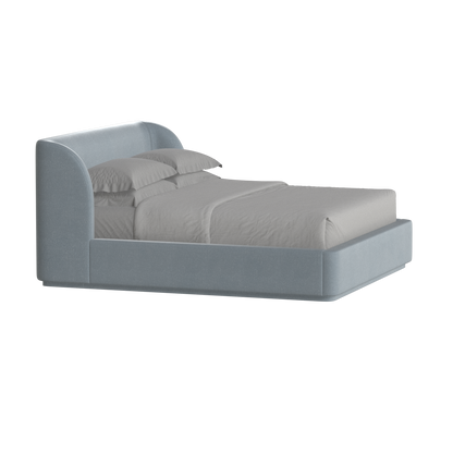 Giacomo Double Bed with Wide Panelled Headboard