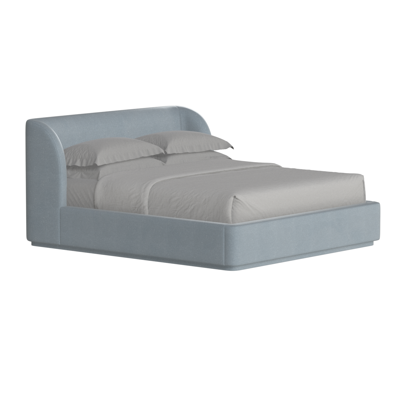 Giacomo Double Bed with Wide Panelled Headboard