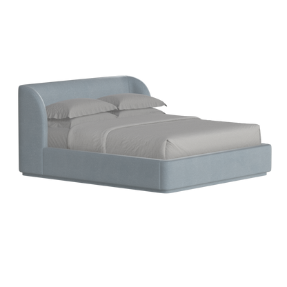 Giacomo Double Bed with Wide Panelled Headboard