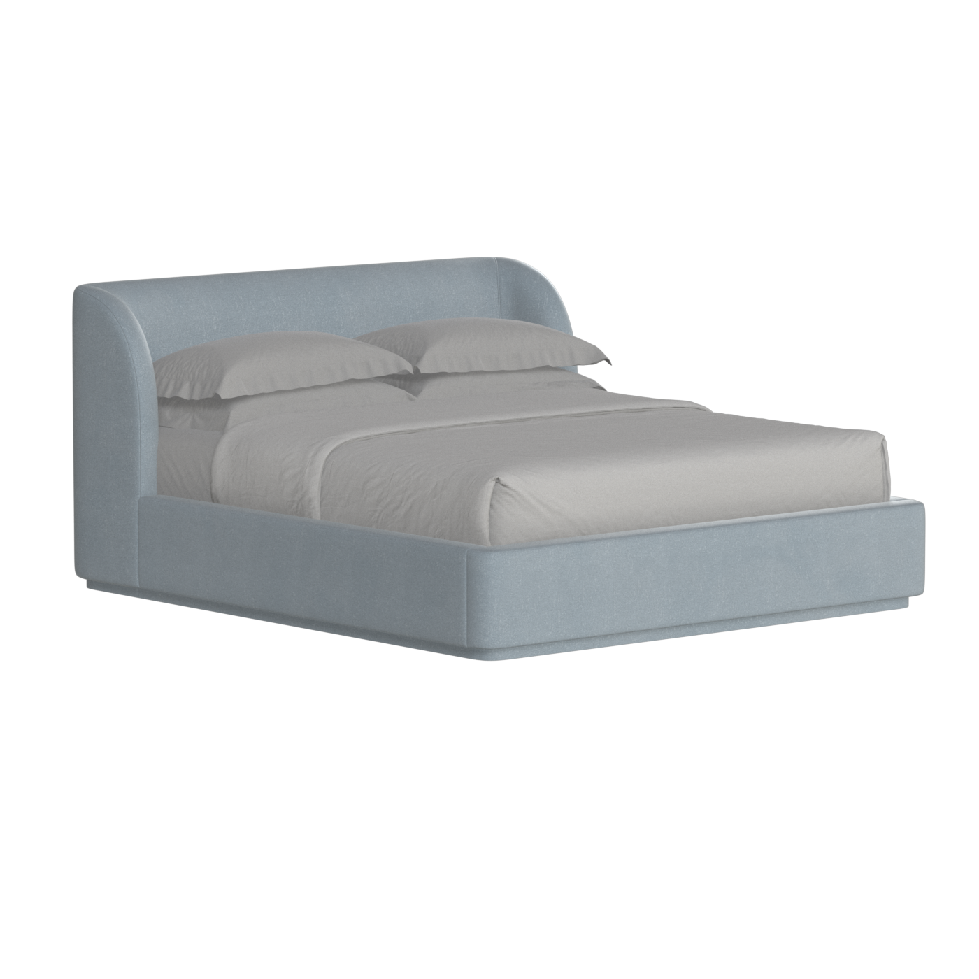 Giacomo Double Bed with Wide Panelled Headboard