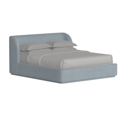Giacomo Double Bed with Wide Panelled Headboard