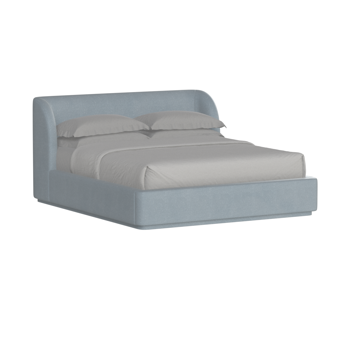 Giacomo Double Bed with Wide Panelled Headboard