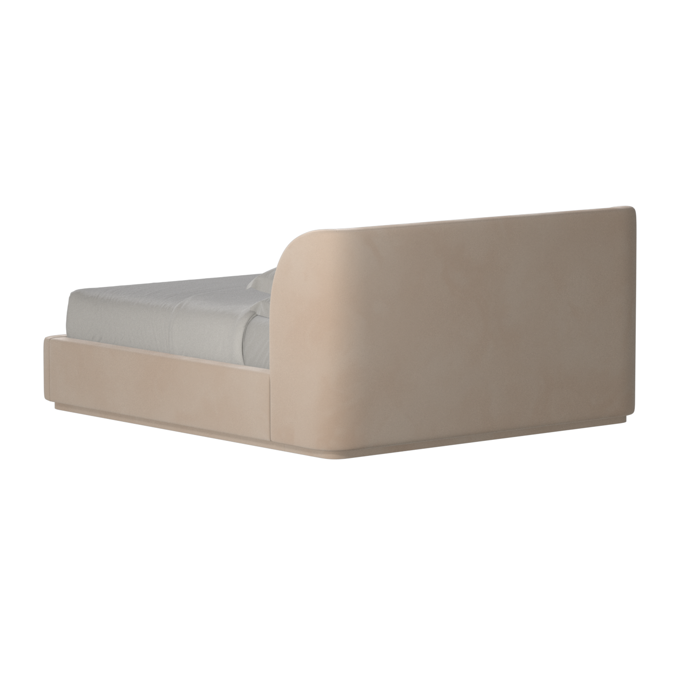 Giacomo Double Bed with Wide Panelled Headboard