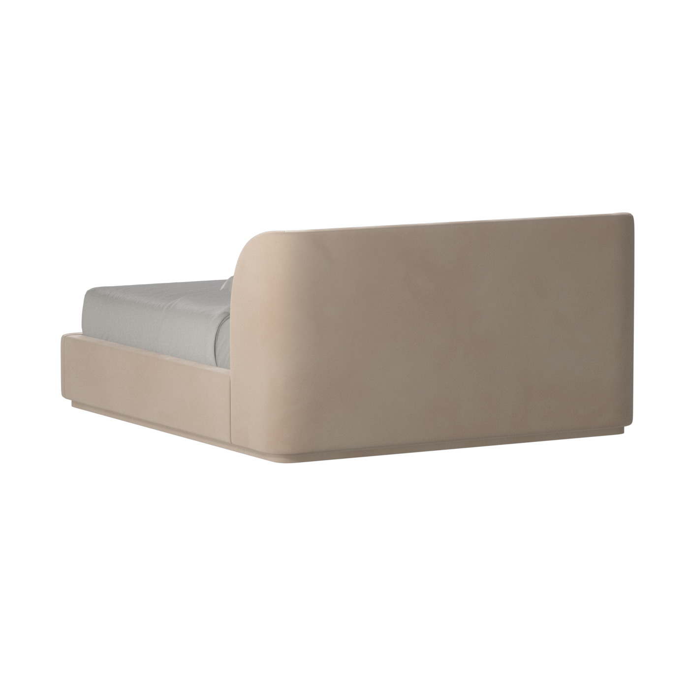 Giacomo Double Bed with Wide Panelled Headboard