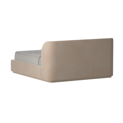 Giacomo Double Bed with Wide Panelled Headboard