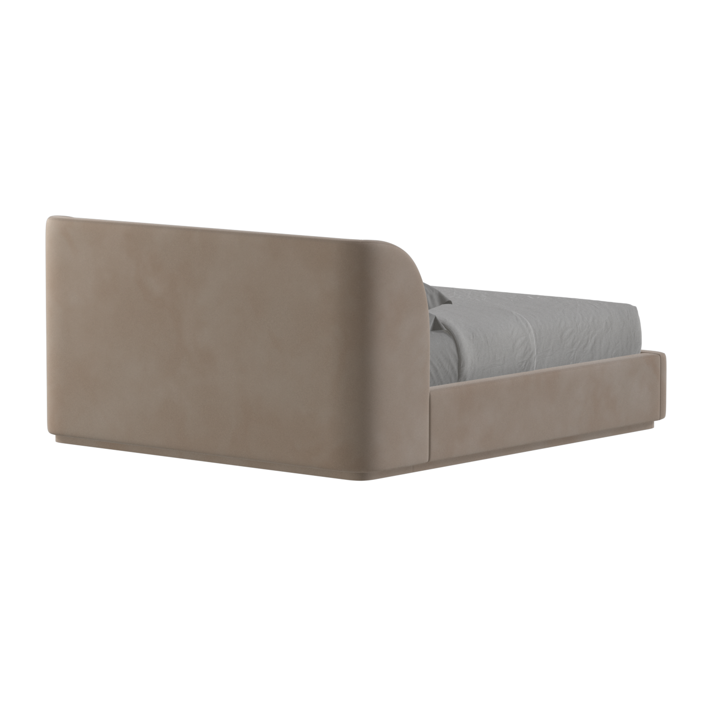 Giacomo Double Bed with Wide Panelled Headboard