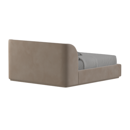 Giacomo Double Bed with Wide Panelled Headboard