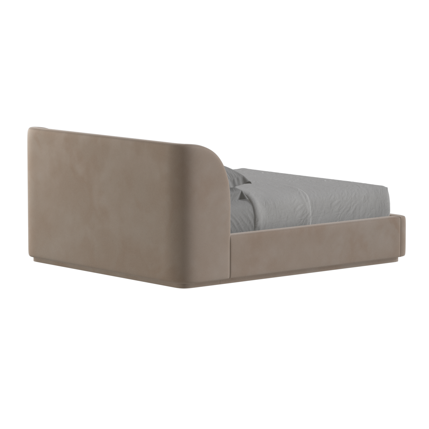 Giacomo Double Bed with Wide Panelled Headboard