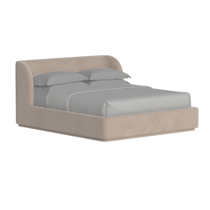 Giacomo Double Bed with Wide Panelled Headboard