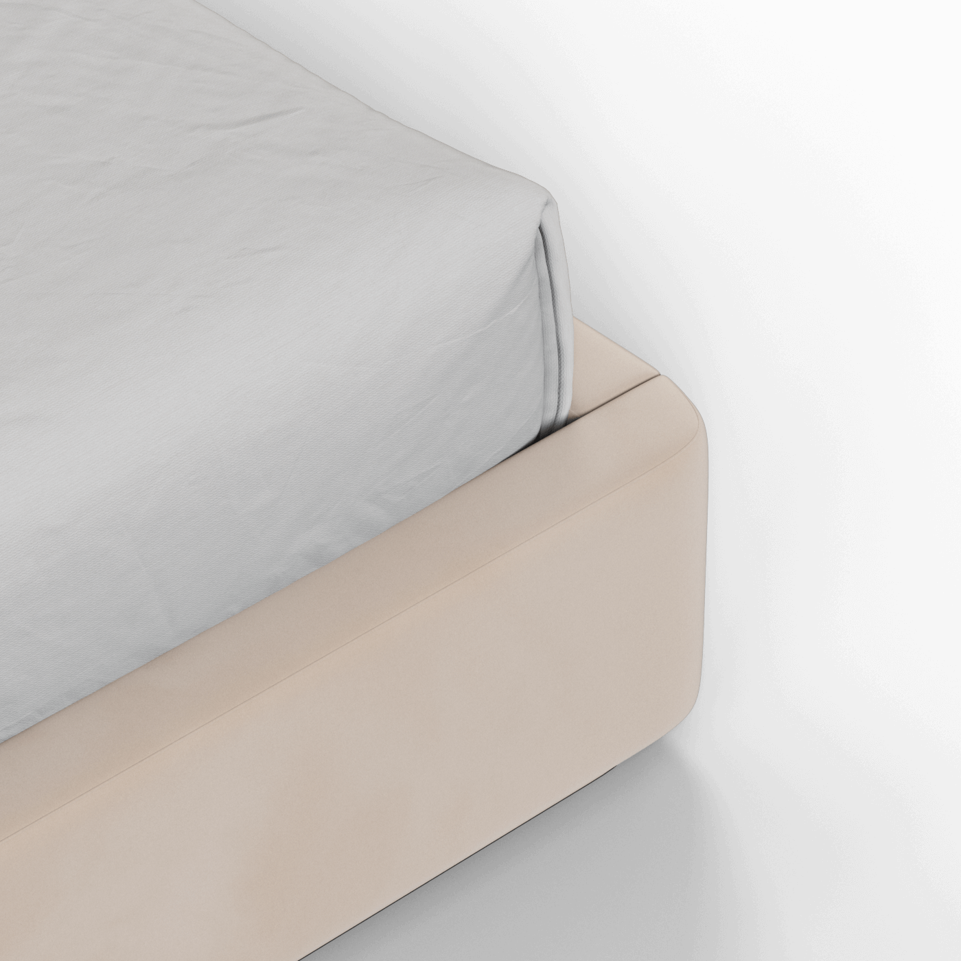 Giacomo Double Bed with Wide Panelled Headboard