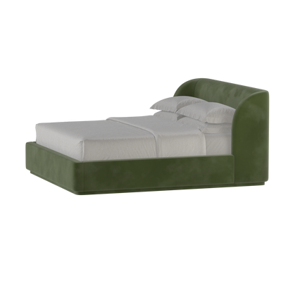 Giacomo Double Bed with Wide Panelled Headboard