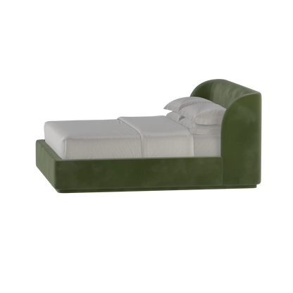 Giacomo Double Bed with Wide Panelled Headboard