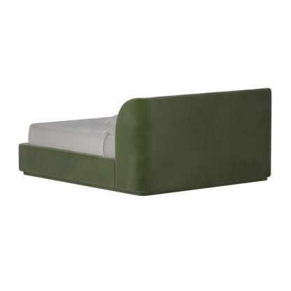 Giacomo Double Bed with Wide Panelled Headboard