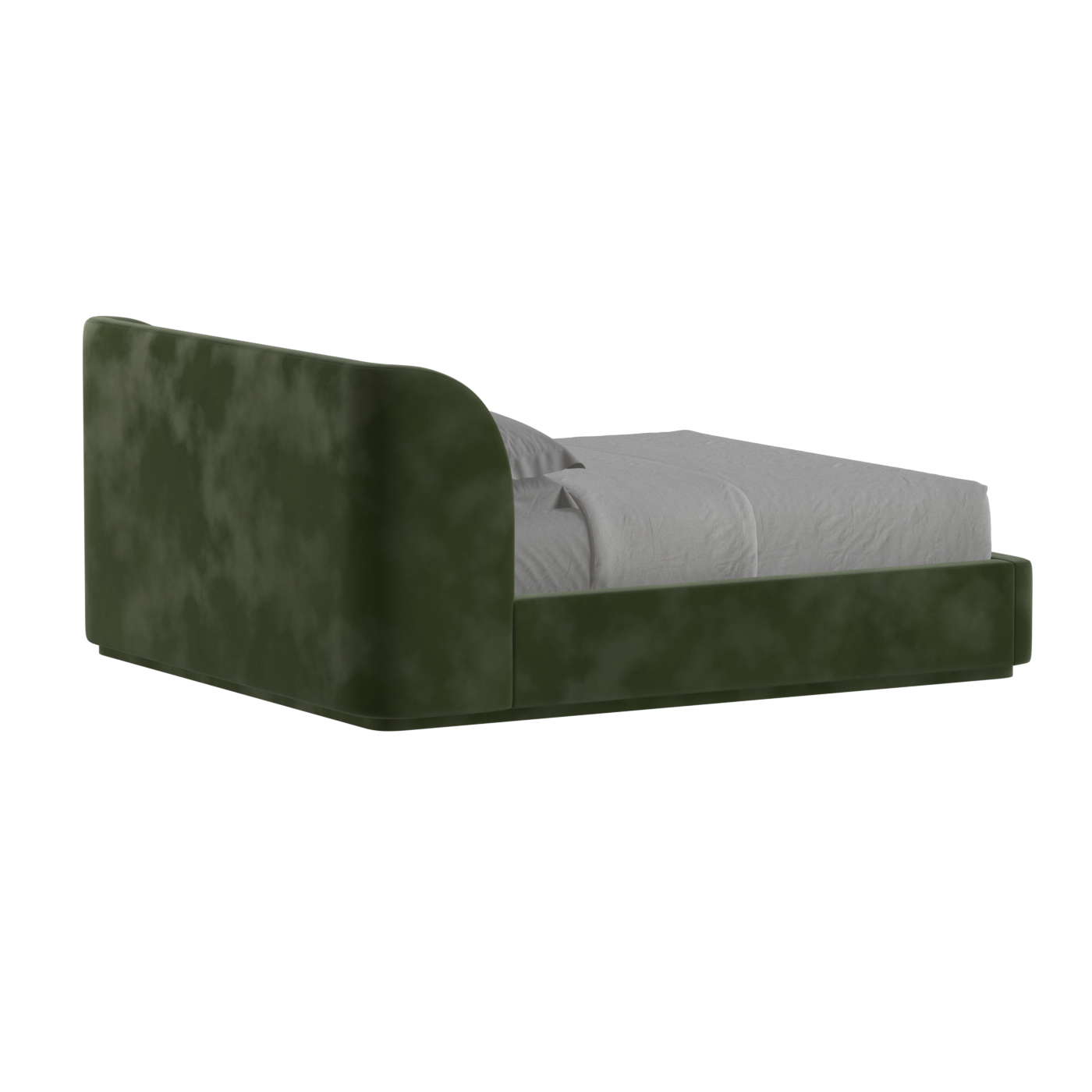 Giacomo Double Bed with Wide Panelled Headboard