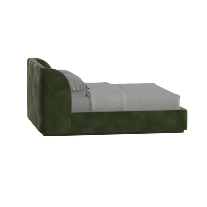 Giacomo Double Bed with Wide Panelled Headboard