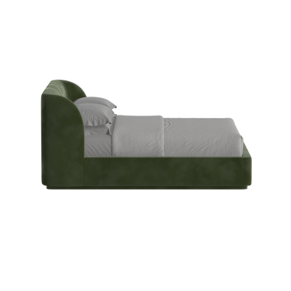 Giacomo Double Bed with Wide Panelled Headboard