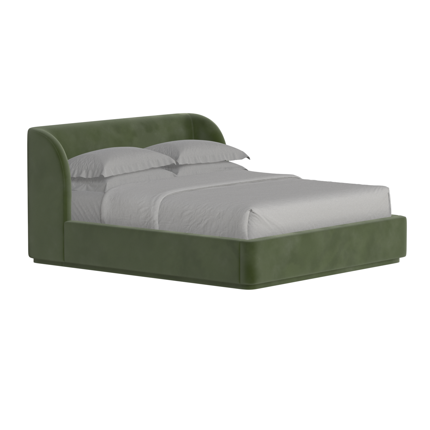 Giacomo Double Bed with Wide Panelled Headboard