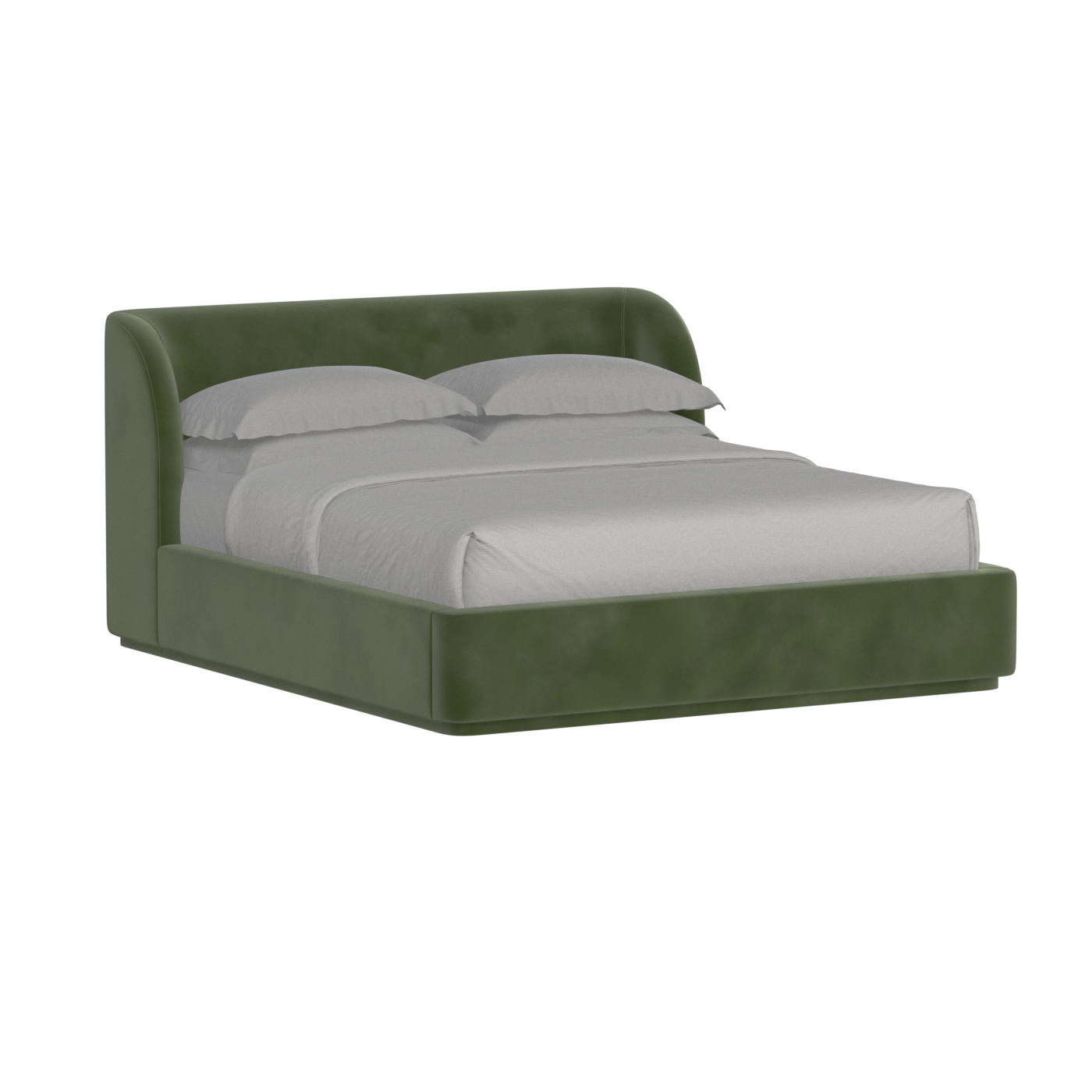 Giacomo Double Bed with Wide Panelled Headboard
