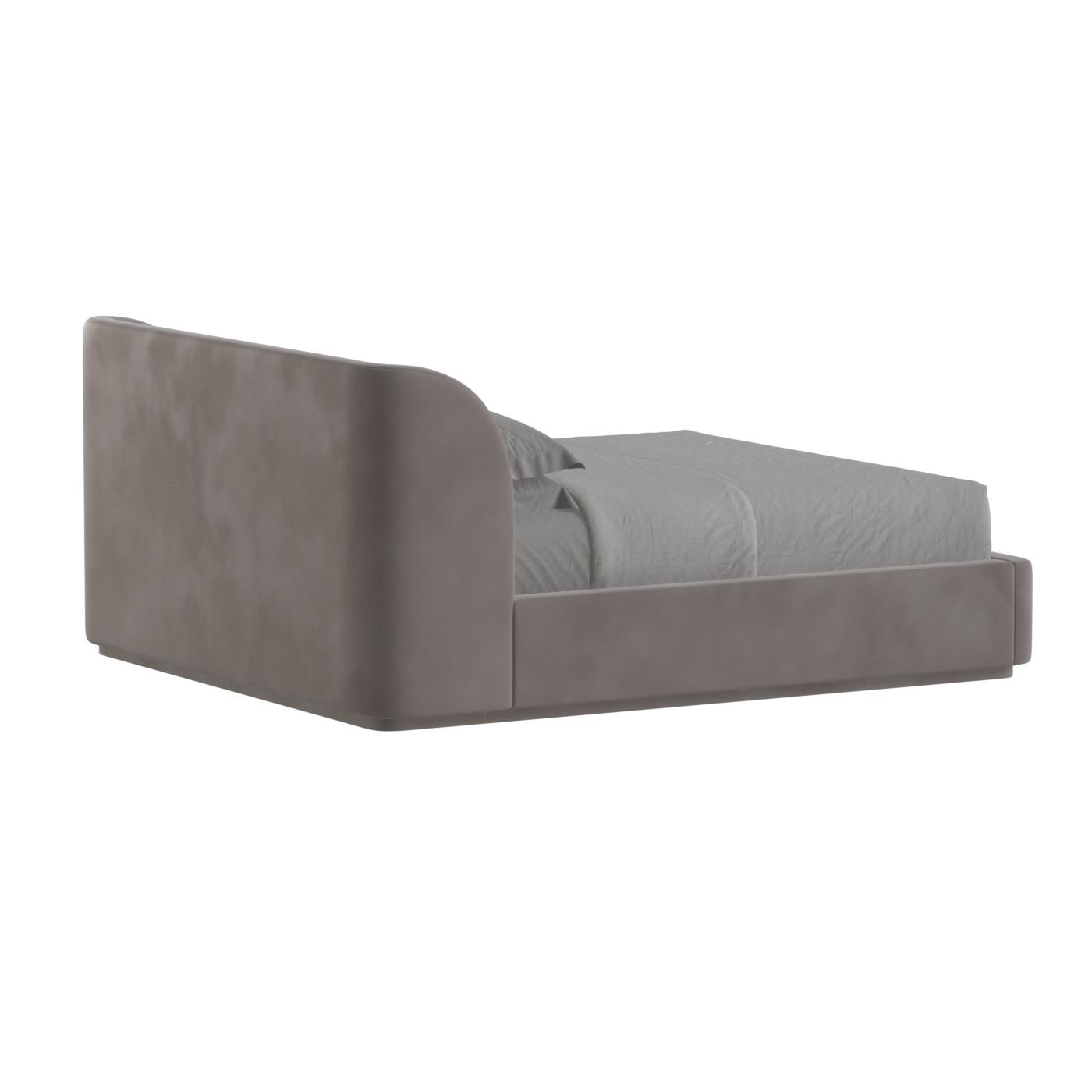 Giacomo Double Bed with Wide Panelled Headboard