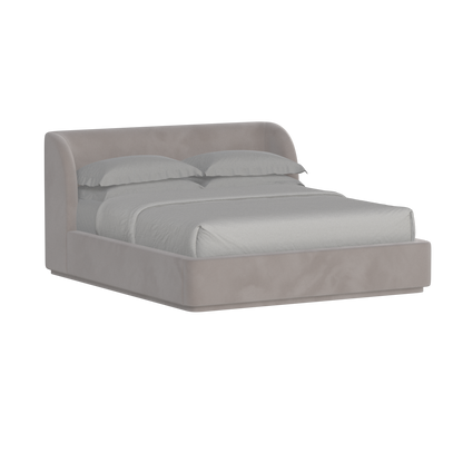 Giacomo Double Bed with Wide Panelled Headboard