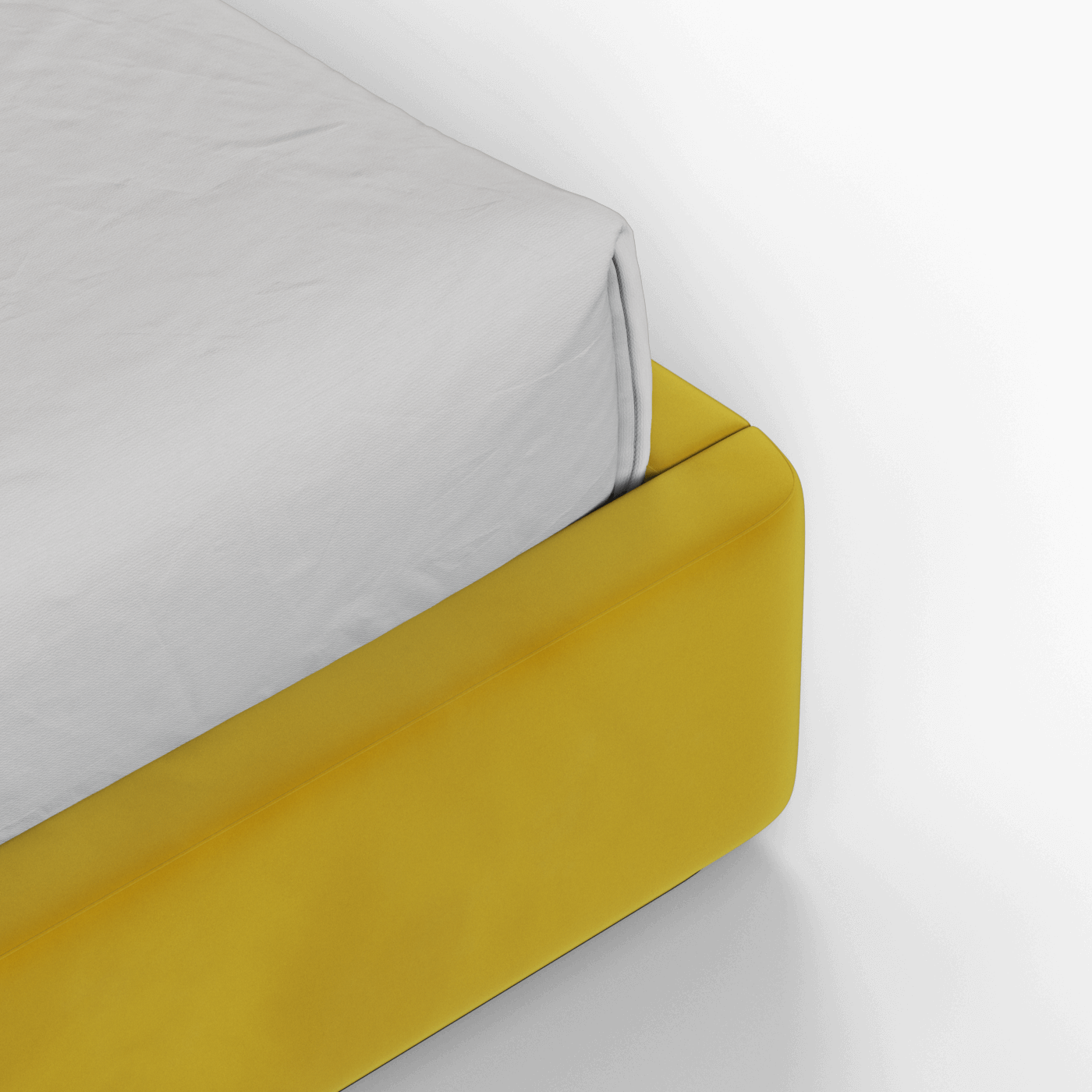 Giacomo Double Bed with Wide Panelled Headboard