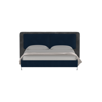 Giovanna Double Bed with Elegant Headboard