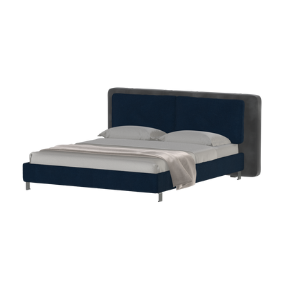 Giovanna Double Bed with Elegant Headboard
