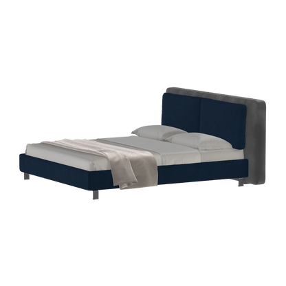 Giovanna Double Bed with Elegant Headboard
