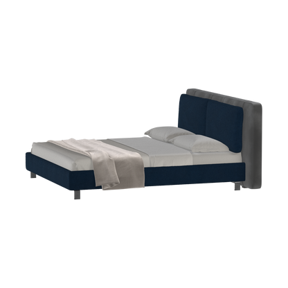 Giovanna Double Bed with Elegant Headboard